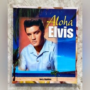 🔵 ALOHA ELVIS HARDBACK BOOK 🔵